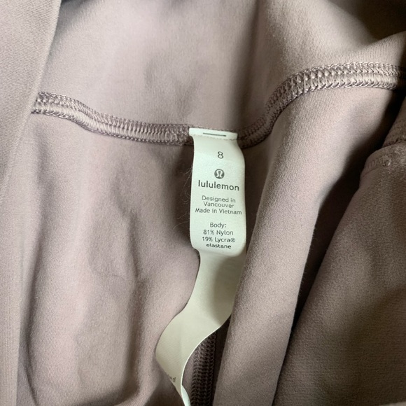 Lululemon Purple Align Shorts - Picture 4 of 5